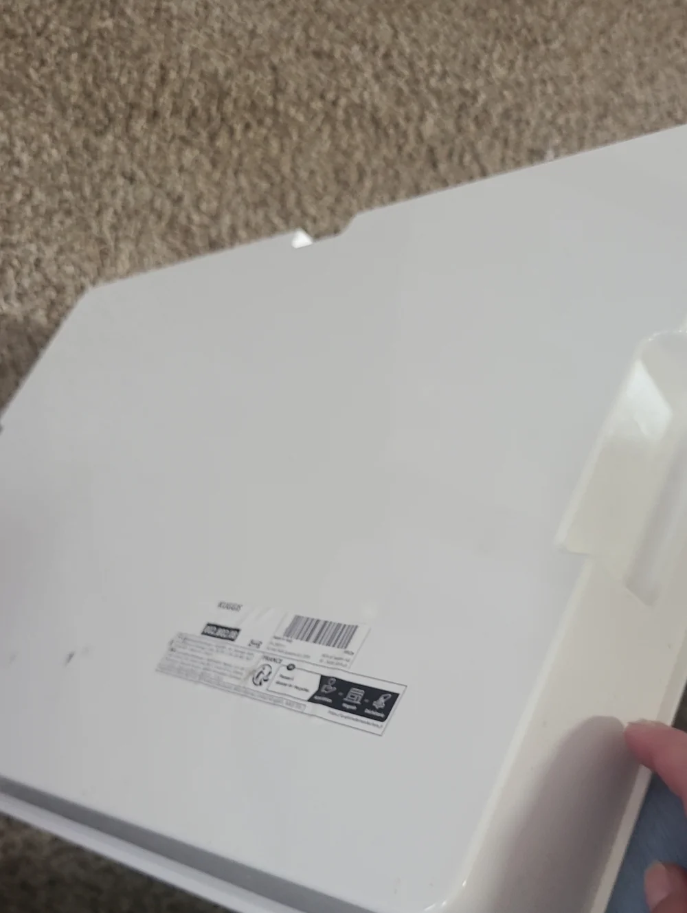 IKEA plastic compartment